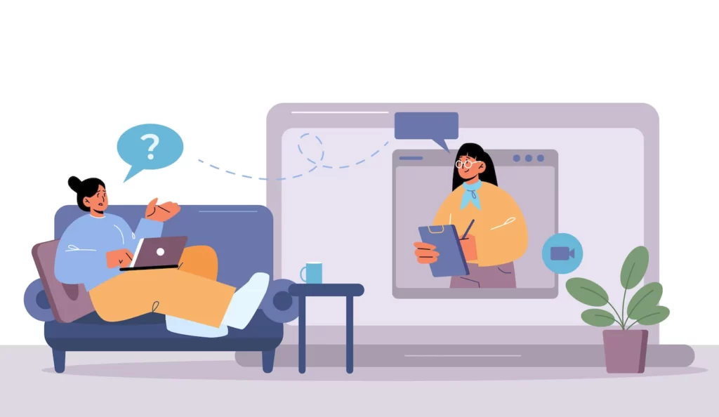 Terapia psychologiczna online