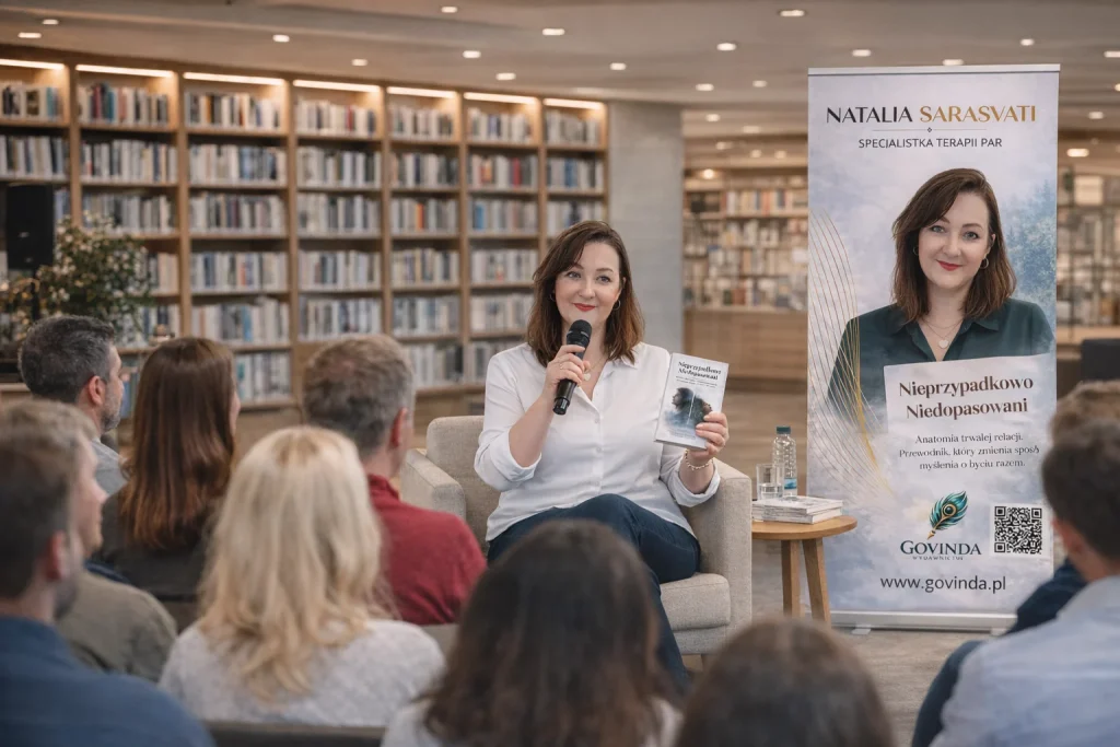 Książka Nieprzypadkowo Niedopasowani – Natalia Sarasvati o swoim poradniku dla par